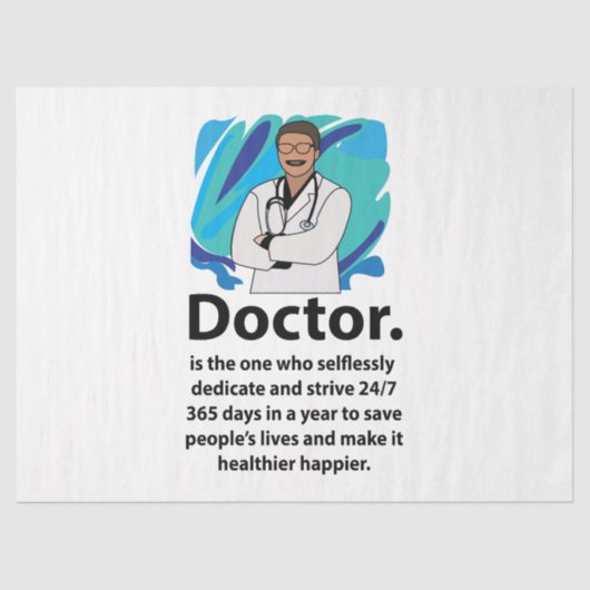 Best Doctor Ever Appreciation  薄葉紙 (正面)