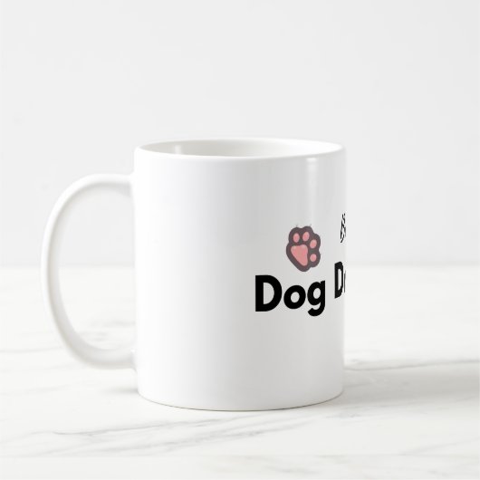 Best Dog Dad Ever コーヒーマグカップ (左)