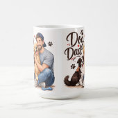 Best Dog Dad Ever Coffee Mug – Dog Lover Gift コーヒーマグカップ (中央)