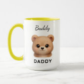 Best Dog Dad Ever | Custom Father’s Day マグカップ (左)