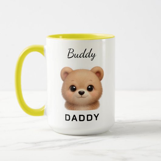 Best Dog Dad Ever | Custom Father’s Day マグカップ (左)