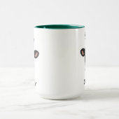 Best Dog Dad Ever | Custom Father’s Day マグカップ (中央)