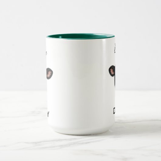 Best Dog Dad Ever | Custom Father’s Day マグカップ (中央)