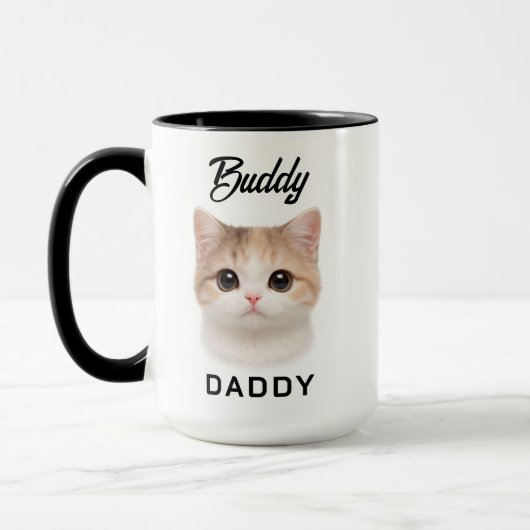 Best Dog Dad Ever | Custom Father’s Day マグカップ (左)
