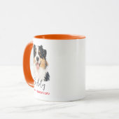 Best Dog Dad Ever | Custom Father’s Day マグカップ (正面左)