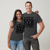 Best Dog Dad Ever Dog Lover Dog Owner Fathers funn Tシャツ (ユニセックス)