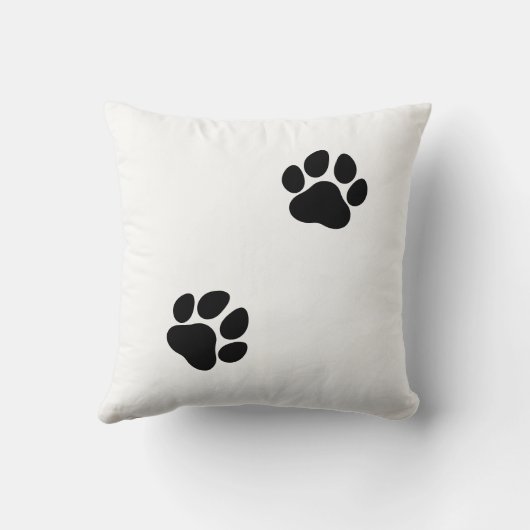 Best Dog Dad Paws Pet Photo White クッション (裏面)