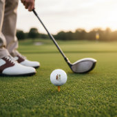 Best Dog Dad Personalized Gift Club Golf Balls ゴルフボール