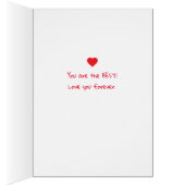 Best Dog Dad Valentine Labrador Cute (内側 (右))