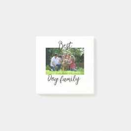 Best dog family mom dad pet animal friend holidayg ポストイット