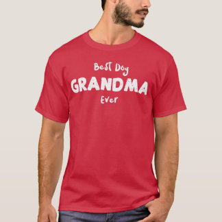 Best Dog Grandma Ever Dogs retro Tシャツ