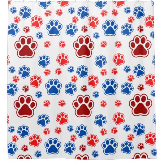 Best Dog Mom Ever シャワーカーテン (正面)