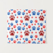 Best Dog Mom Ever タペストリー (正面(横))