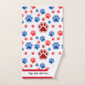 Best Dog Mom Ever バスタオルセット (ハンドタオル)