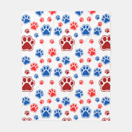 Best Dog Mom Ever フリースブランケット