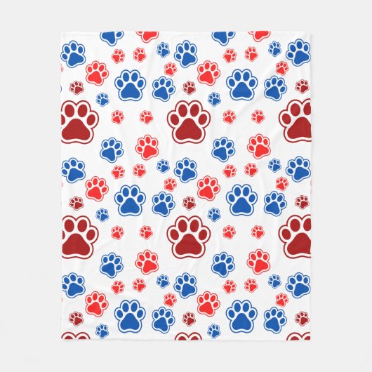 Best Dog Mom Ever フリースブランケット (正面)