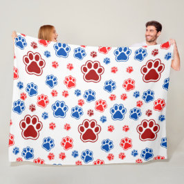 Best Dog Mom Ever フリースブランケット