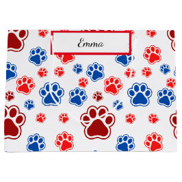 Best Dog Mom Ever ラージペーパーバッグ