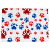 Best Dog Mom Ever ラージペーパーバッグ (裏面)