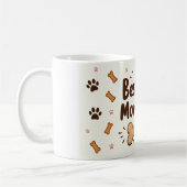 Best Dog Mom Ever – 11 oz Café Style Mug  コーヒーマグカップ (左)
