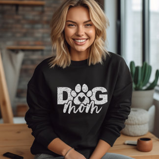 Best Dog Mom Ever – Cozy Dog Mom スウェットシャツ