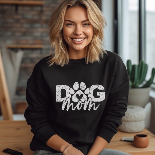 Best Dog Mom Ever – Cozy Dog Mom スウェットシャツ