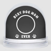 Best Dog Mom Ever Custom Photo Personalized (正面)