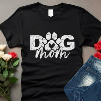 Best Dog Mom Ever – Cute Dog Mom Tシャツ