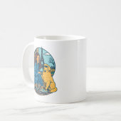 Best Dog Mom Ever in Paris コーヒーマグカップ (正面左)