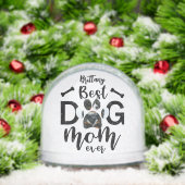  best Dog Mom Ever Paw Pet Photo Owner (クリスマス)