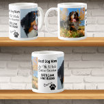 Best Dog Mom Personalized 2 Photo コーヒーマグカップ<br><div class="desc">Help this great Dog Mom’s puppy to wish her a happy Mother’s Day! You can add the pooch’s name and if you wish,  you can adjust the “Mom” to “Mum”.</div>