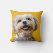  Best Dog Mom Photo クッション (正面)