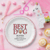 Best Dog Wedding Paper Plates With Pets Photo ペーパープレート (パーティー)