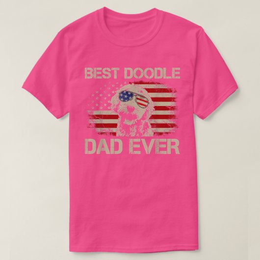 Best Doodle Dad Ever TShirt Tシャツ (デザイン正面)