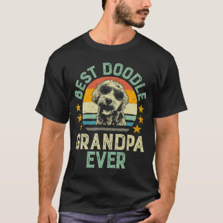 Best Doodle Grandpa Evershirt Goldendle Grandpa Gi Tシャツ