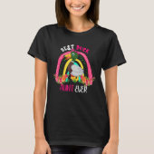 Best Duck Aunt Ever Cute Duck Bow Tie Farm Mother' Tシャツ (正面)