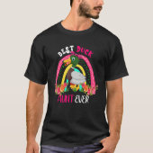 Best Duck Aunt Ever Cute Duck Bow Tie Farm Mother' Tシャツ (正面)