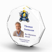 Best Electrician Award Personalized Photo フォトブロック (右)