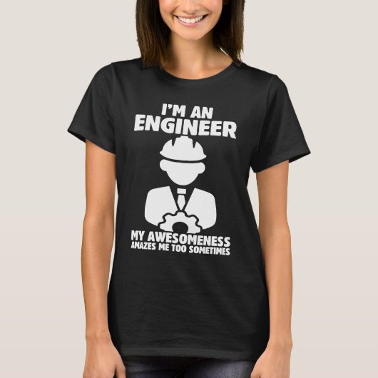 Best Engineer Ever Profession Engineering Career   Tシャツ (正面)