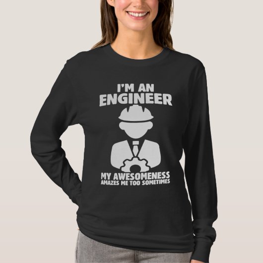 Best Engineer Ever Profession Engineering Career   Tシャツ (正面)
