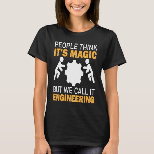 Best Engineer Ever Profession Engineering Career Tシャツ (正面)