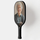 Best Ever Grandma Since 20XX Simple Elegant Photo ピックルボールラケット (左)