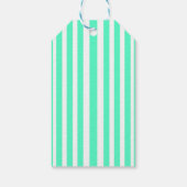 Best ever mom green stripped pattern pastel neon ギフトタグ (裏面)
