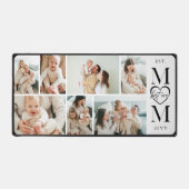 Best Ever Mom Personalized 7 Photo Collage Mother デスクマット (正面)