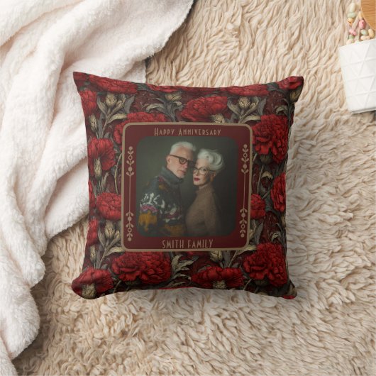 Best Family Marriage Throw Pillow For Couple クッション (ブランケット)