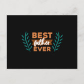 Best Father Ever ポストカード (正面)
