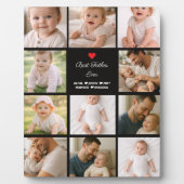 Best Father Ever Photo Collage | Personalized  フォトプラーク (正面)