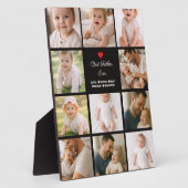 Best Father Ever Photo Collage | Personalized  フォトプラーク (側面)