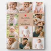 Best Father Ever Photo Collage | Personalized  フォトプラーク (正面)