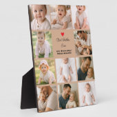 Best Father Ever Photo Collage | Personalized  フォトプラーク (側面)